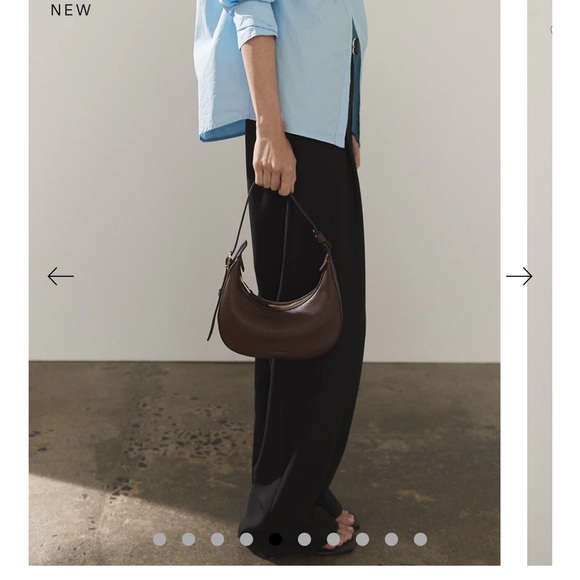 The Horse Friday Bag, Coffee with Gold hardware - Picture 13 of 16